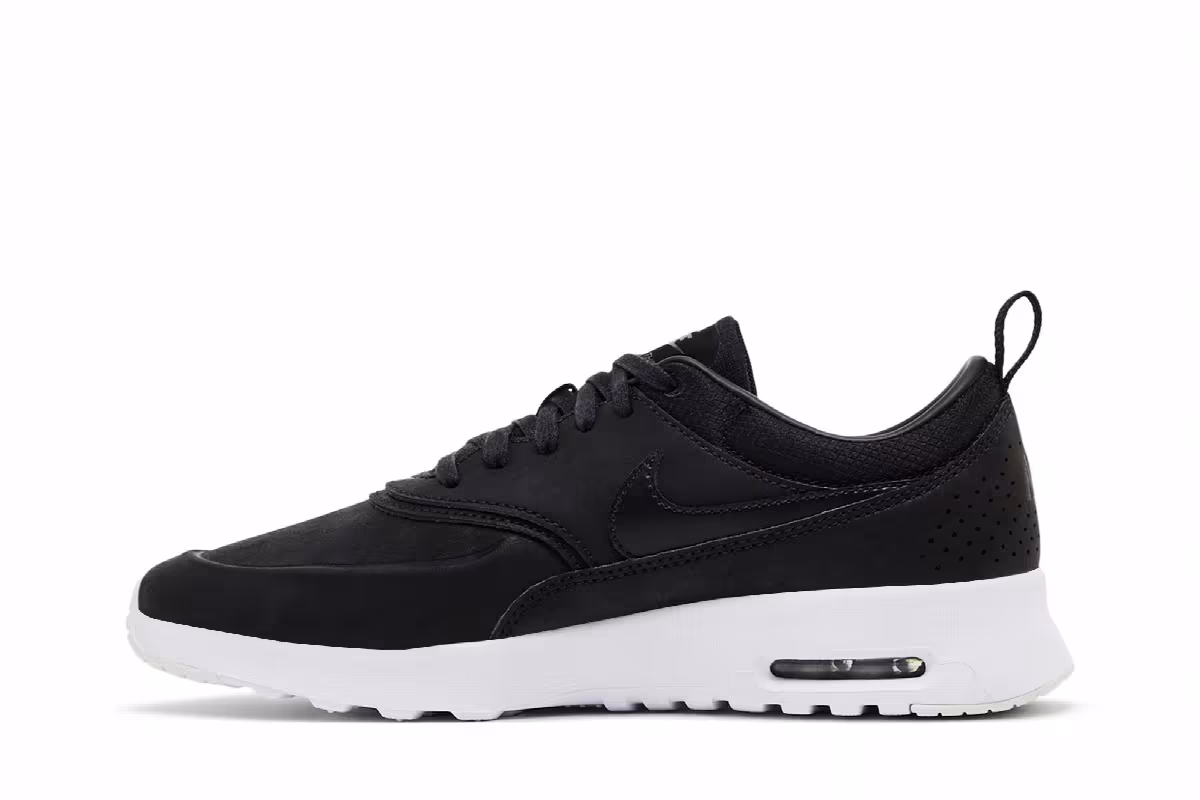 Nike Women's Air Max Thea Premium Black Anthracite, view 4