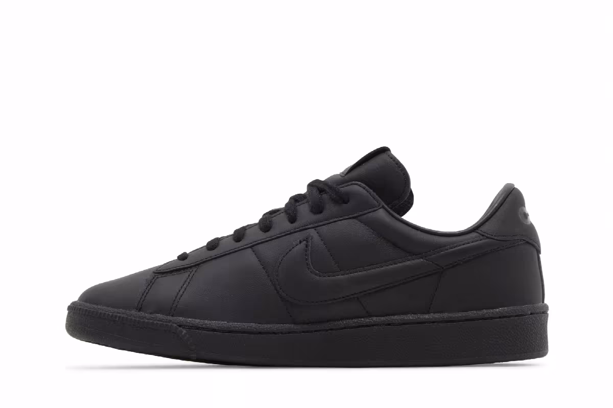 BLACK Comme des Garçons x Nike Tennis Classic Black, view 4