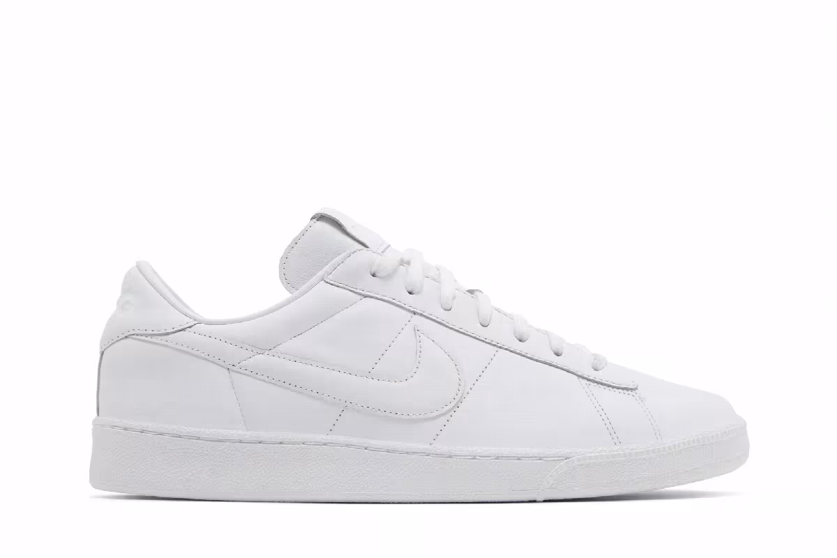BLACK Comme des Garçons x Nike Tennis Classic White, view 2