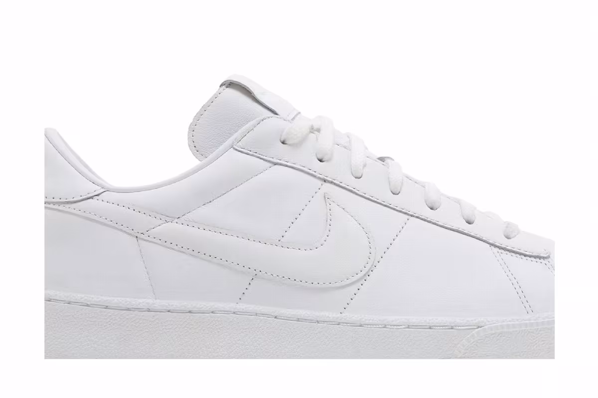 BLACK Comme des Garçons x Nike Tennis Classic White, view 3