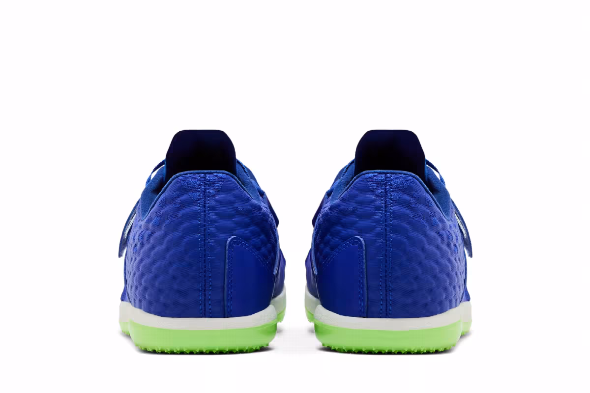 Nike High Jump Elite Racer Blue Lime Blast, view 7