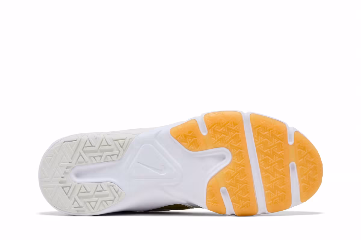 Nike Women's Legend Essential 2 Platinum Tint Metallic Gold Star, view 5