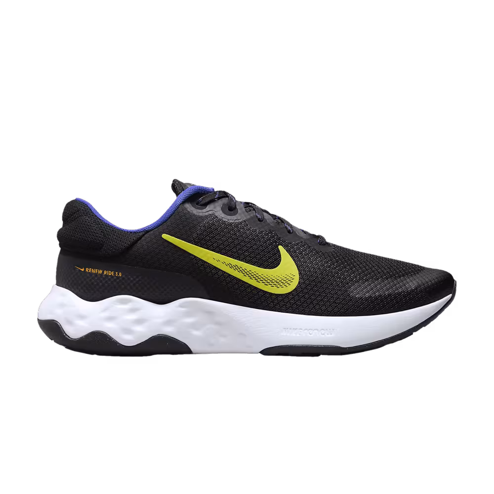 Nike Renew Ride 3 Black High Voltage