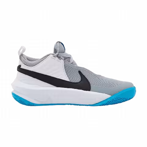 Nike Team Hustle D10 GS 'Grey Blue Lightning'