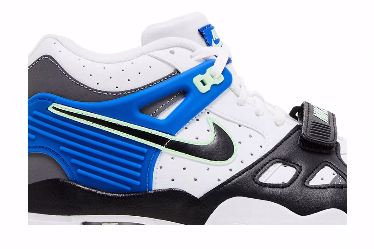 Nike Air Trainer 3 GS Smoke Grey Game Royal, view 3
