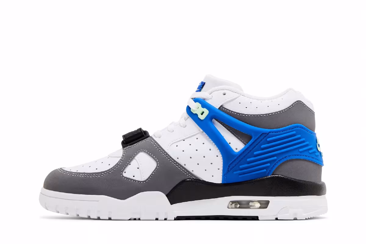 Nike Air Trainer 3 GS Smoke Grey Game Royal, view 4