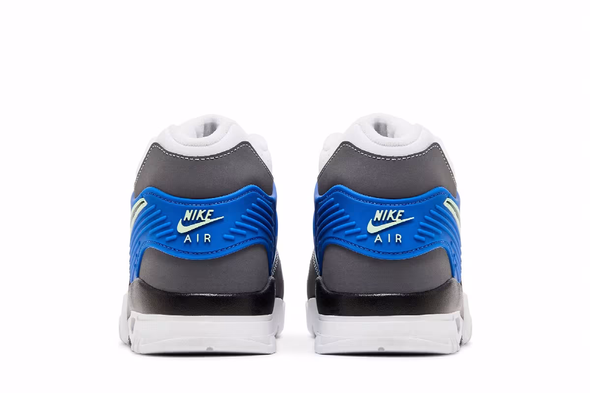 Nike Air Trainer 3 GS Smoke Grey Game Royal, view 7