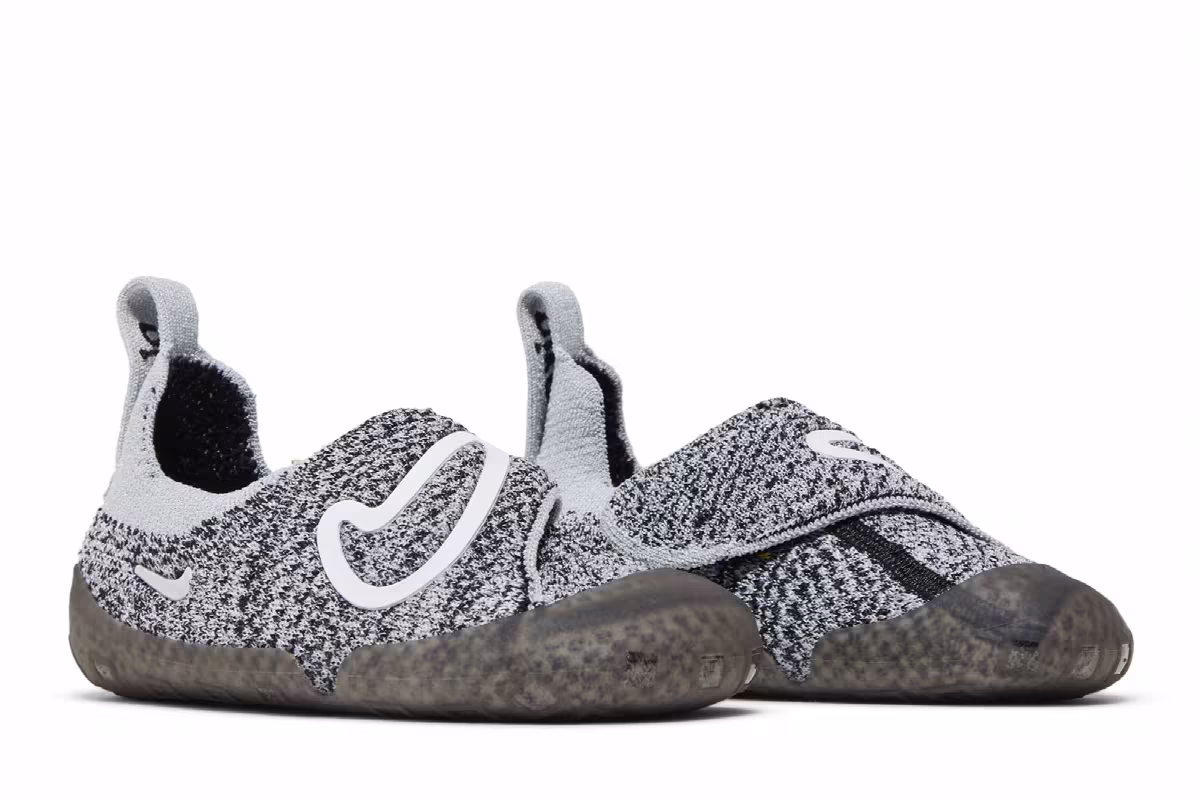 Nike Swoosh 1 TD Black Wolf Grey, view 9
