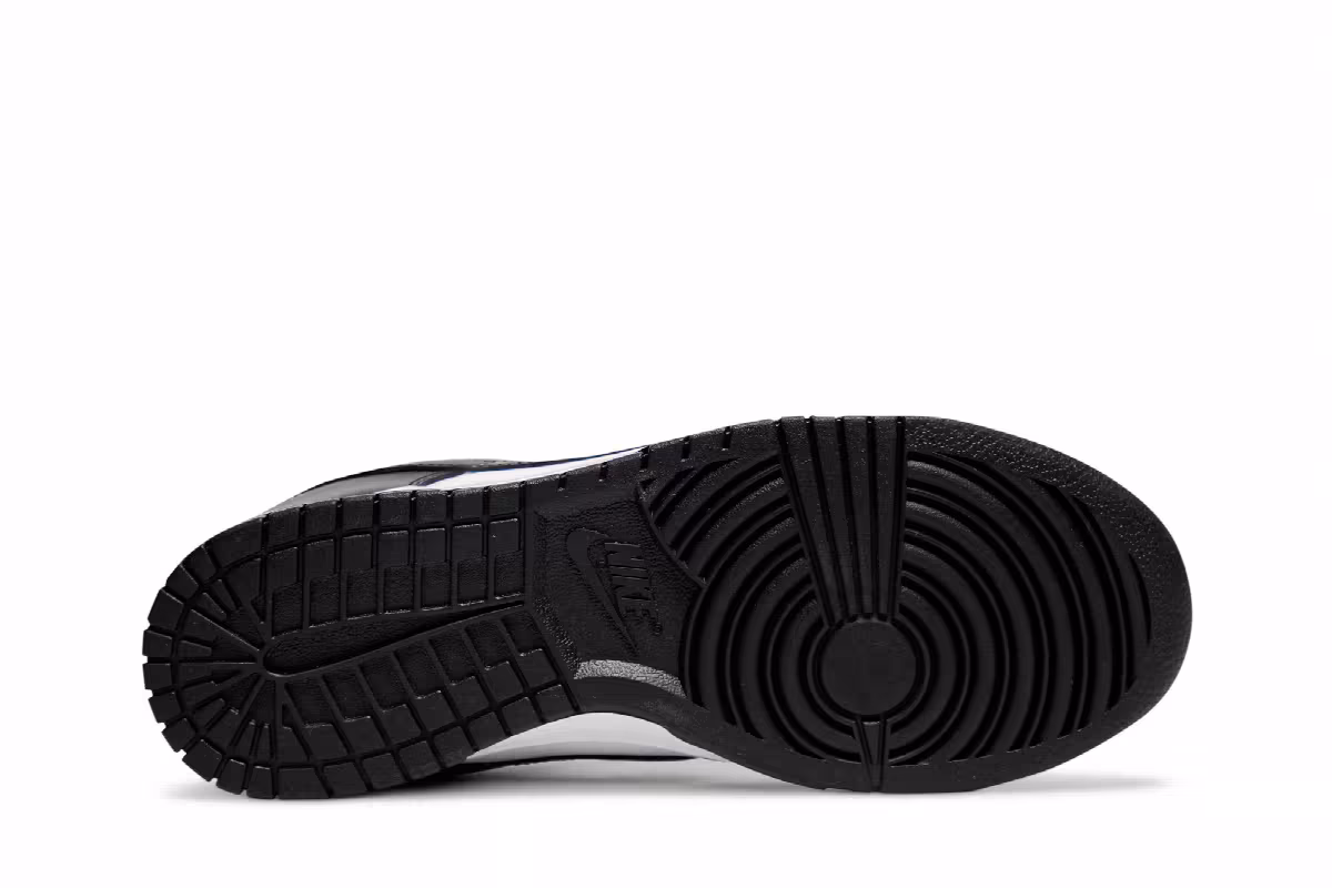 Nike Dunk Low Black White, view 5