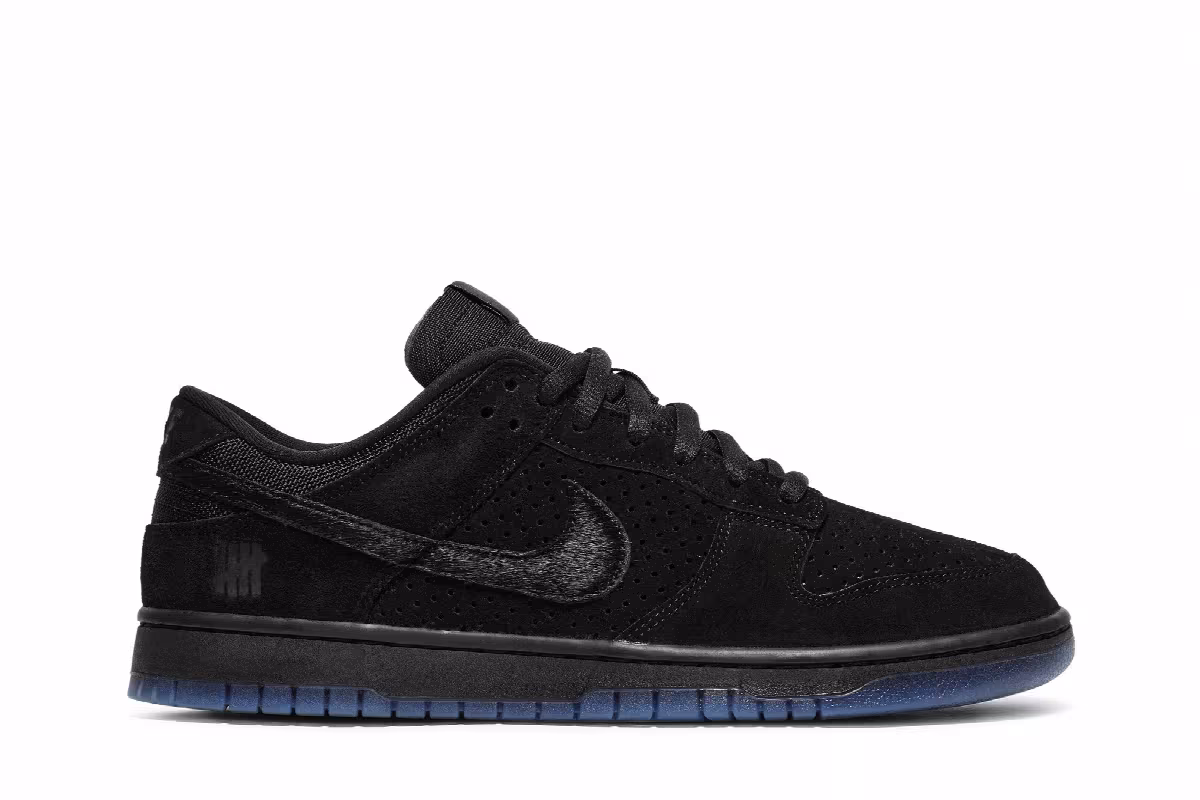 Undefeated x Nike Dunk Low Dunk vs AF1, view 2