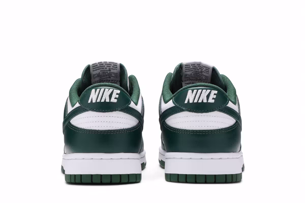 Nike Dunk Low Michigan State, view 7