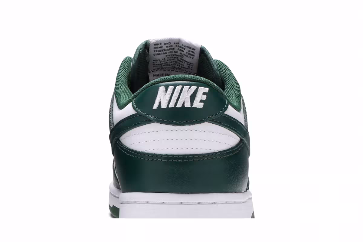 Nike Dunk Low Michigan State, view 8