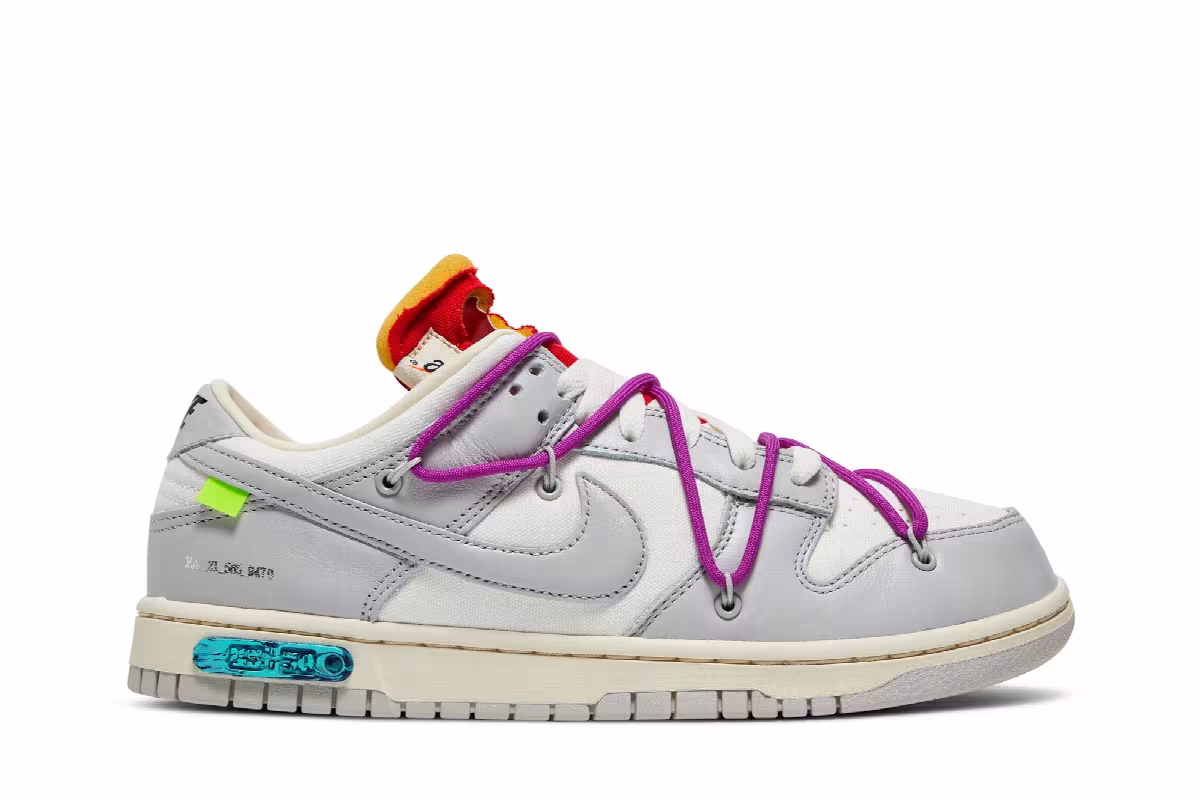 Off-White x Nike Dunk Low Lot 45 of 50, view 2