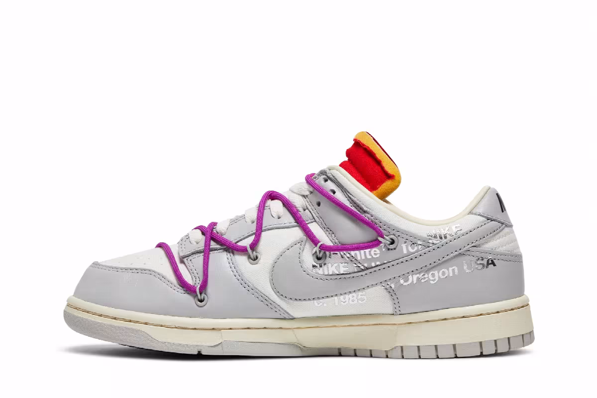 Off-White x Nike Dunk Low Lot 45 of 50, view 4