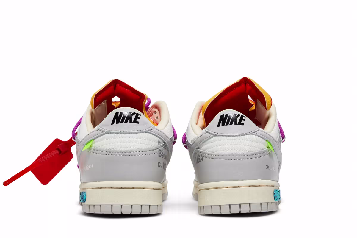 Off-White x Nike Dunk Low Lot 45 of 50, view 7