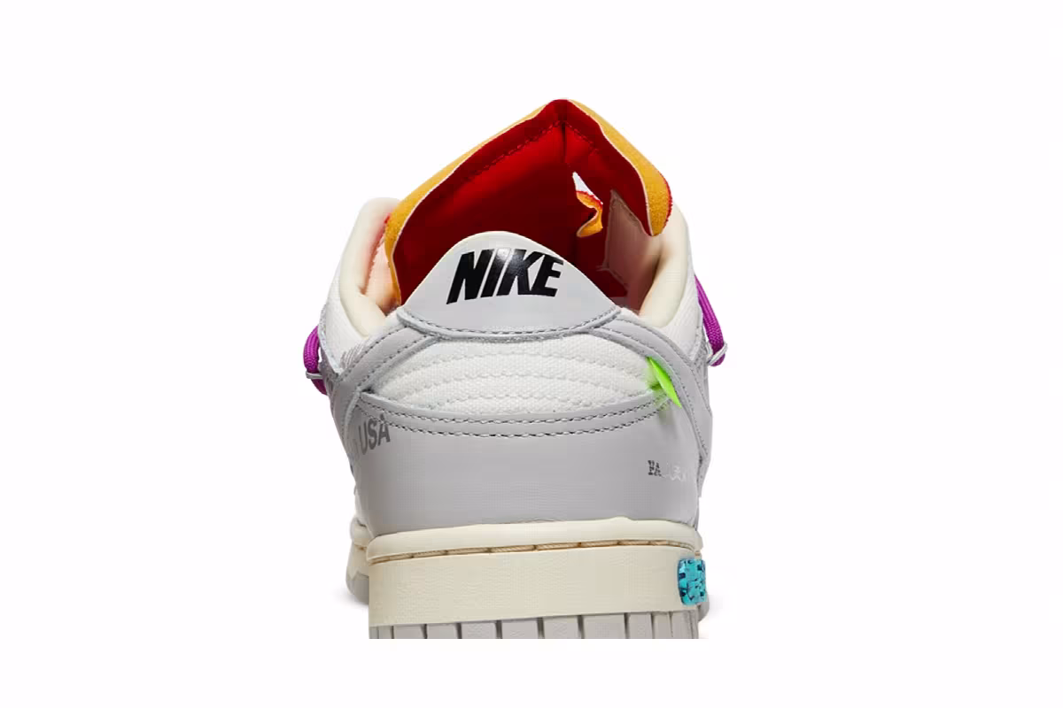 Off-White x Nike Dunk Low Lot 45 of 50, view 8
