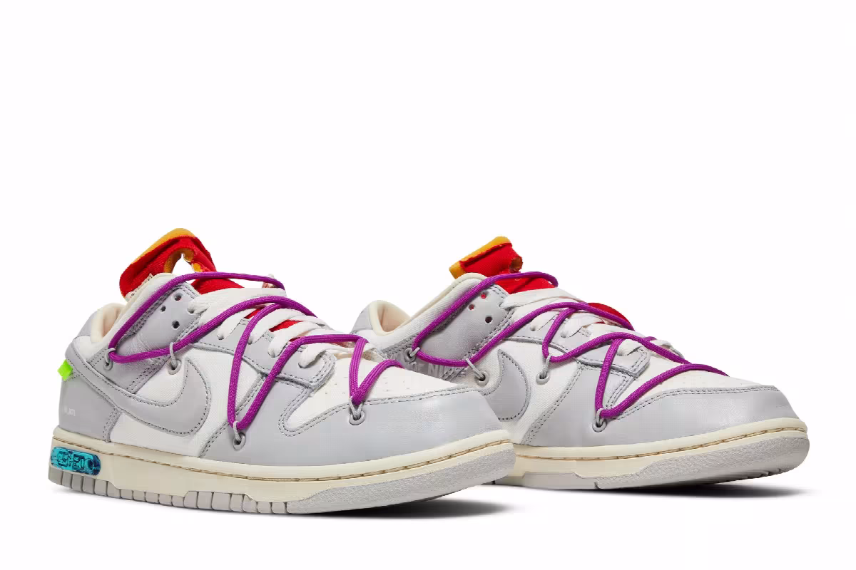 Off-White x Nike Dunk Low Lot 45 of 50, view 9