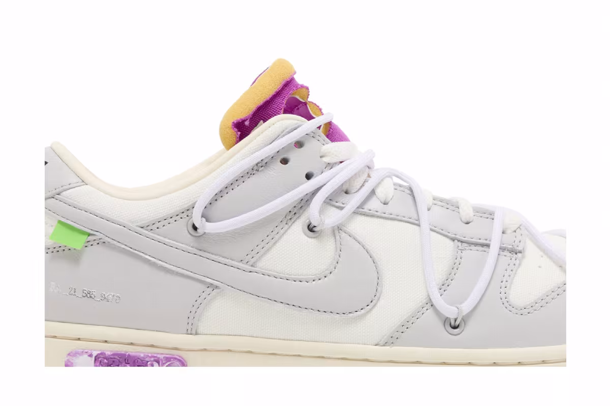 Off-White x Nike Dunk Low Lot 03 of 50, view 3