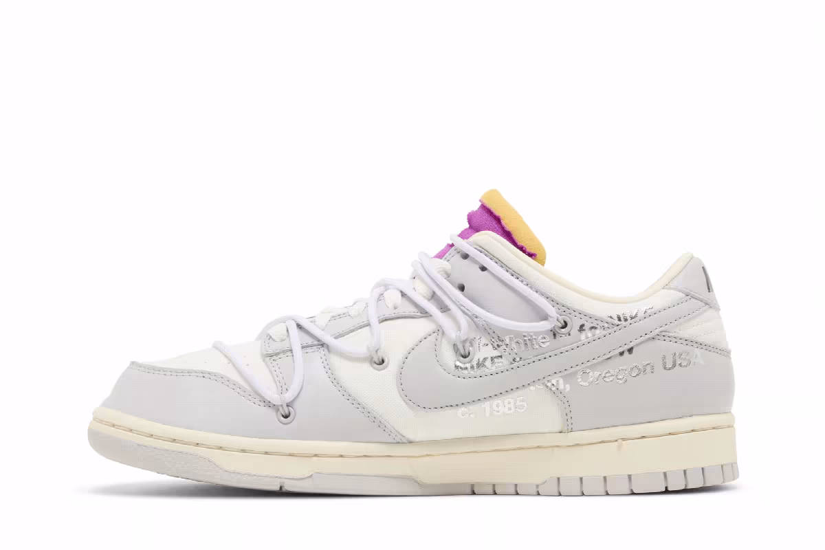 Off-White x Nike Dunk Low Lot 03 of 50, view 4