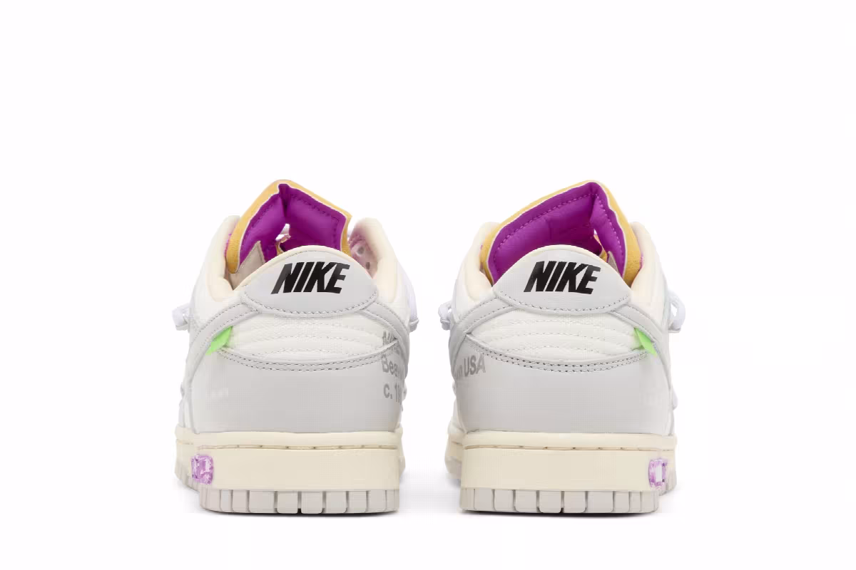 Off-White x Nike Dunk Low Lot 03 of 50, view 7
