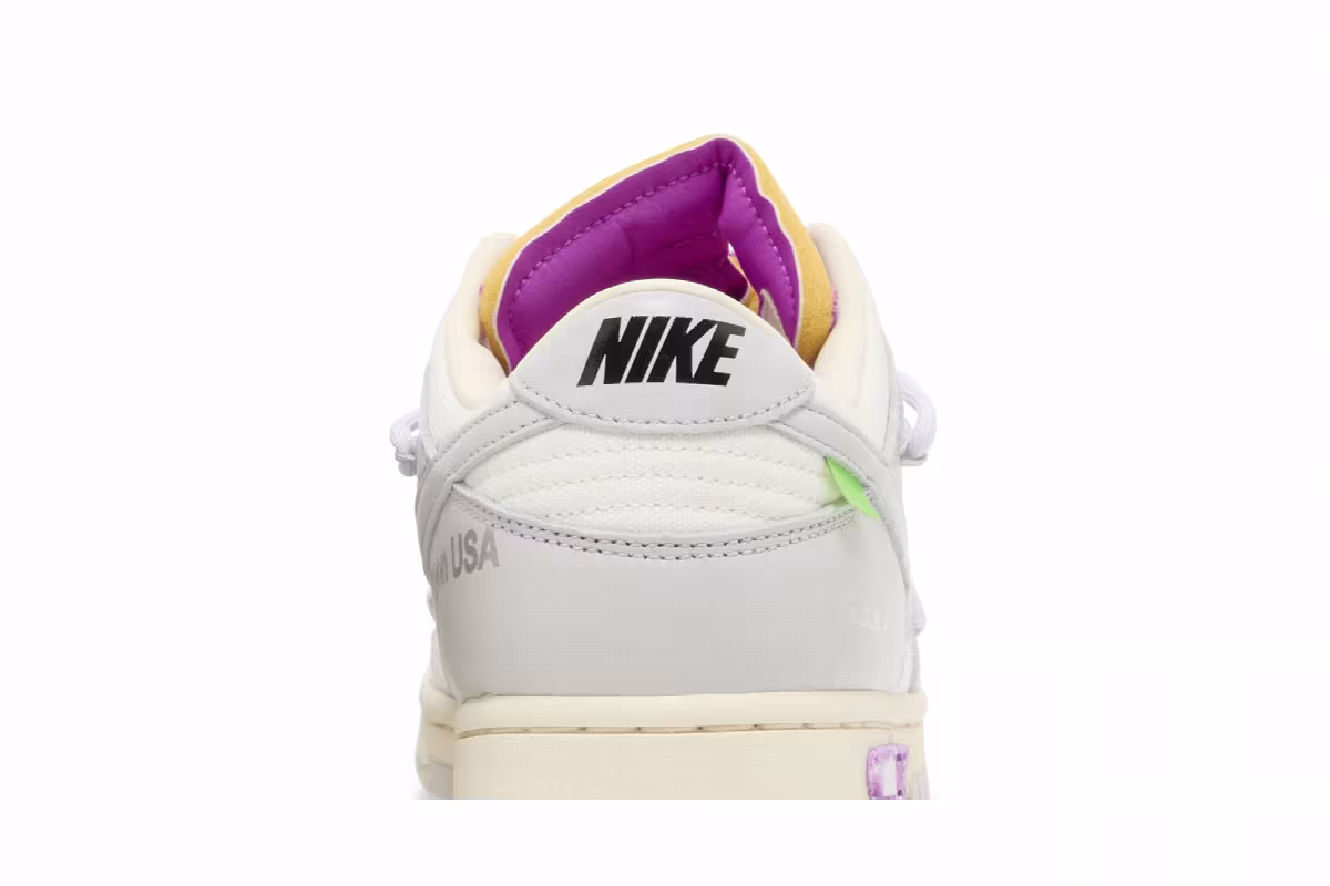 Off-White x Nike Dunk Low Lot 03 of 50, view 8