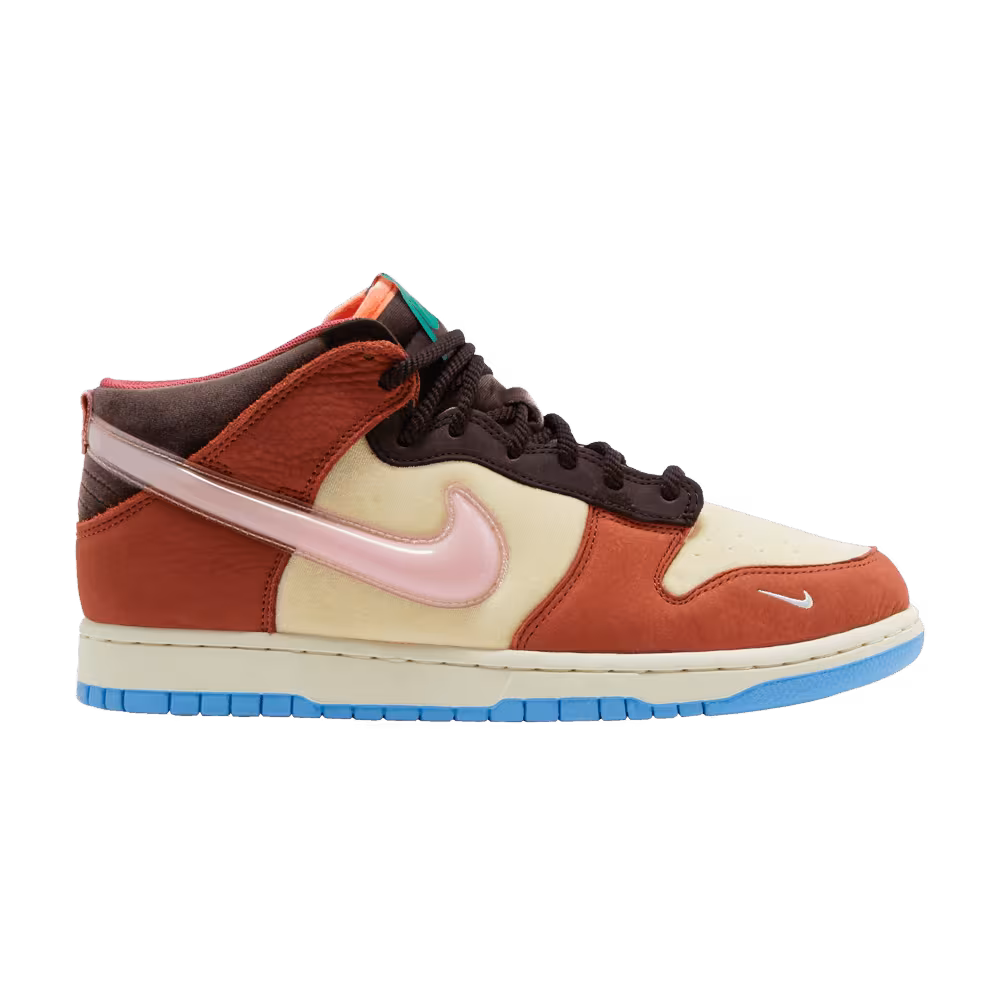 Men's Social Status x Nike Dunk Mid Chocolate Milk