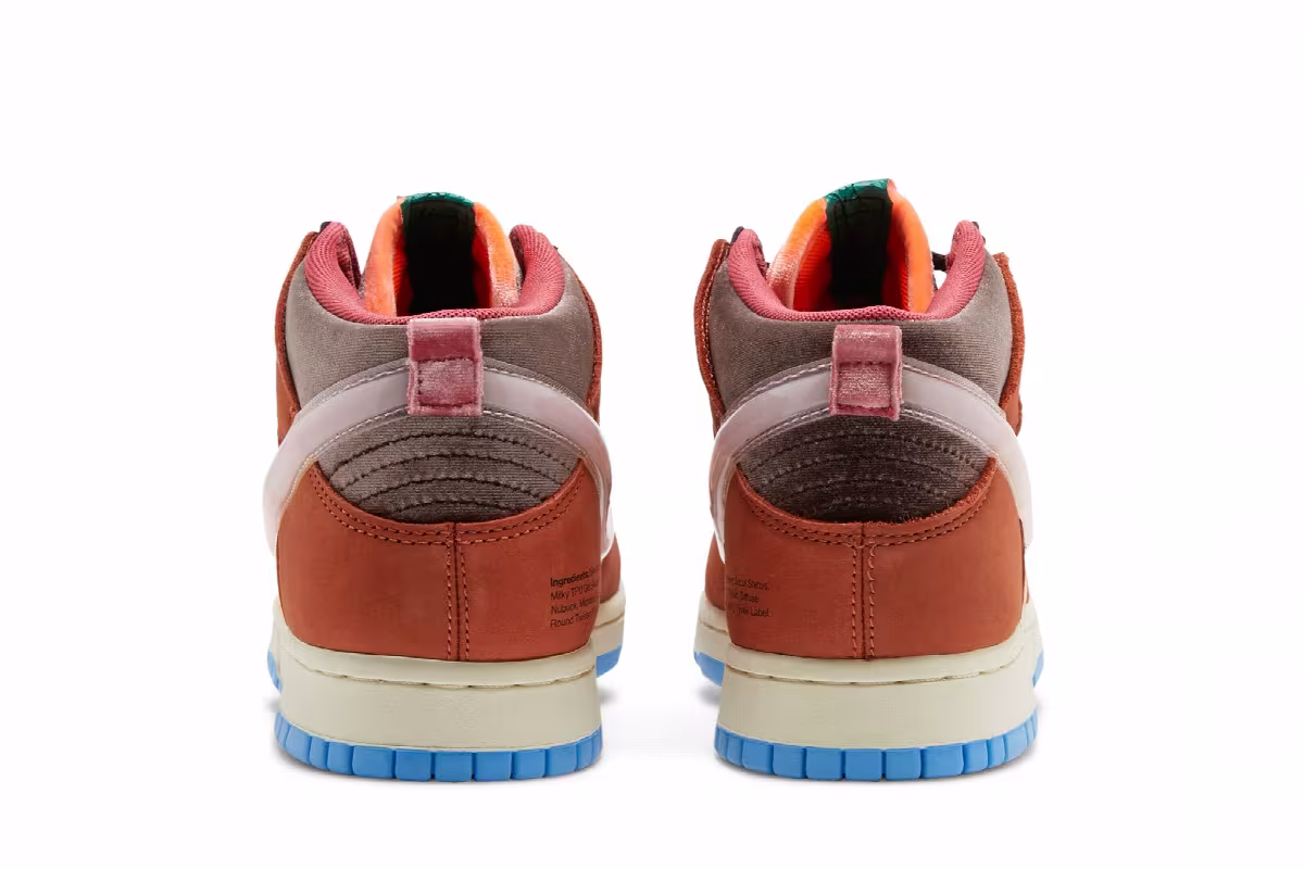 Men's Social Status x Nike Dunk Mid Chocolate Milk, view 7