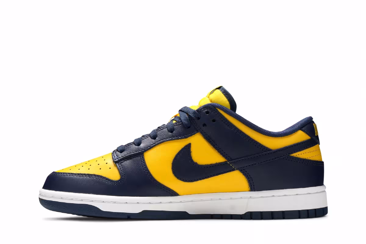 Nike Dunk Low Michigan 2021, view 4