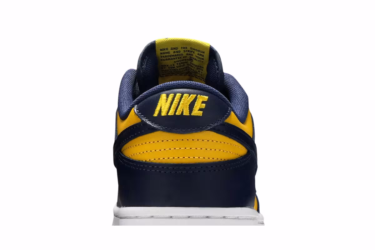 Nike Dunk Low Michigan 2021, view 8