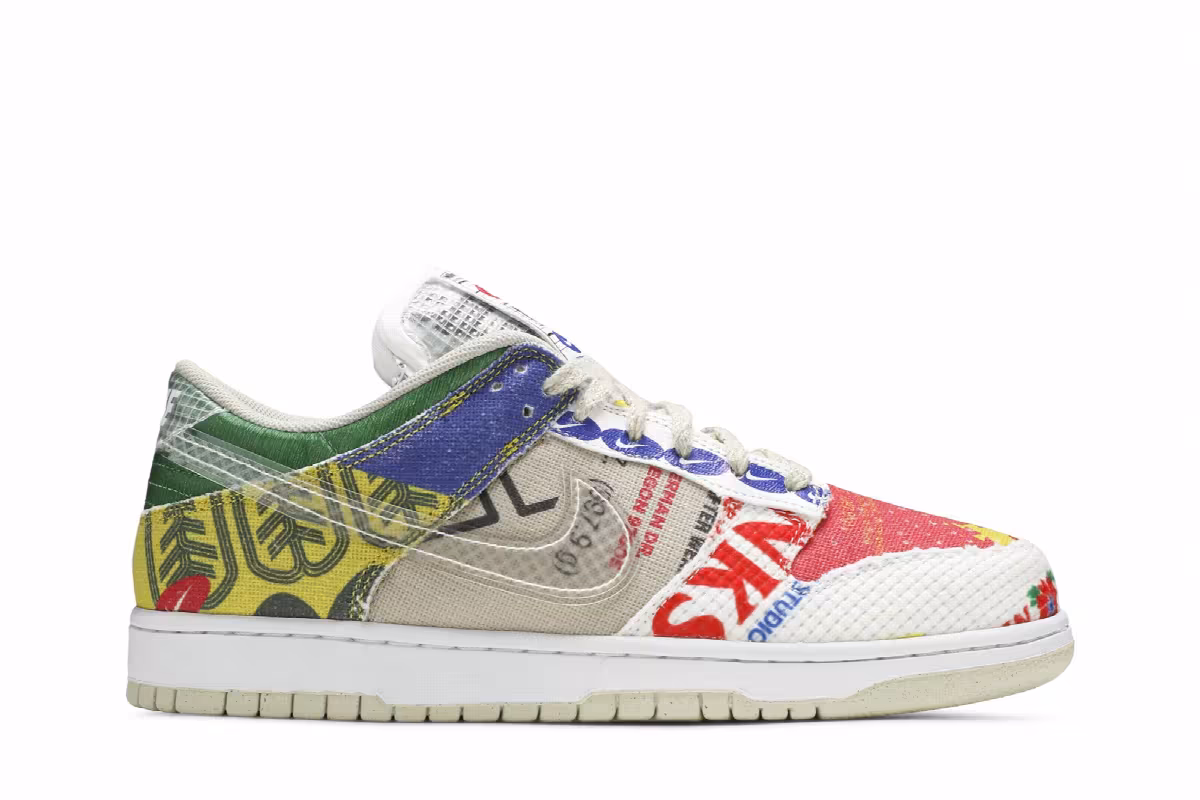 Nike Dunk Low City Market, view 2