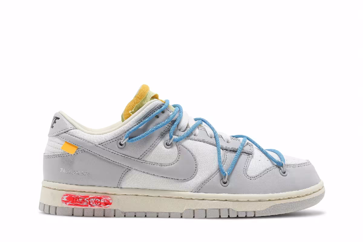 Off-White x Nike Dunk Low Lot 05 of 50, view 2