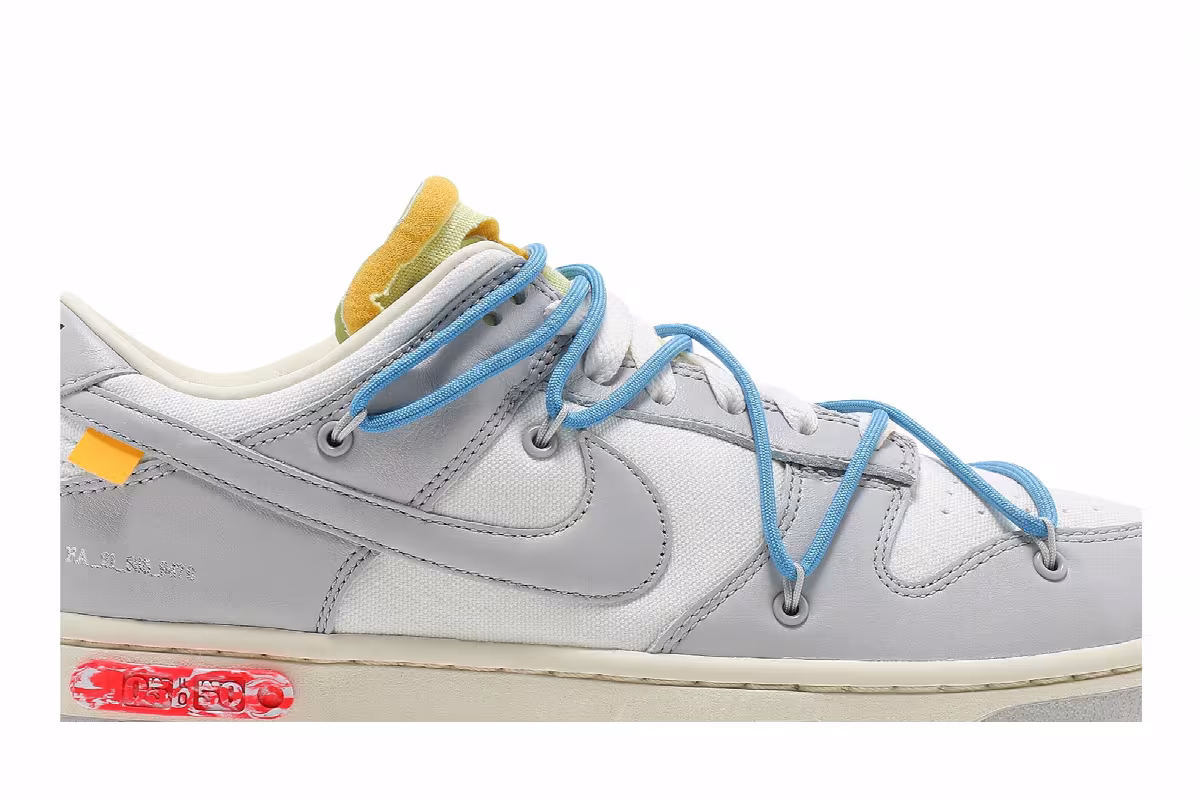 Off-White x Nike Dunk Low Lot 05 of 50, view 3