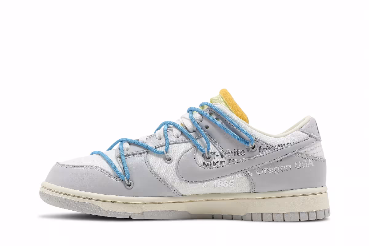 Off-White x Nike Dunk Low Lot 05 of 50, view 4