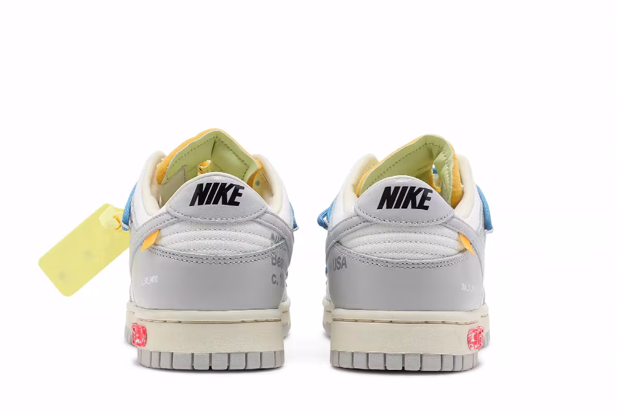 Off-White x Nike Dunk Low Lot 05 of 50, view 7