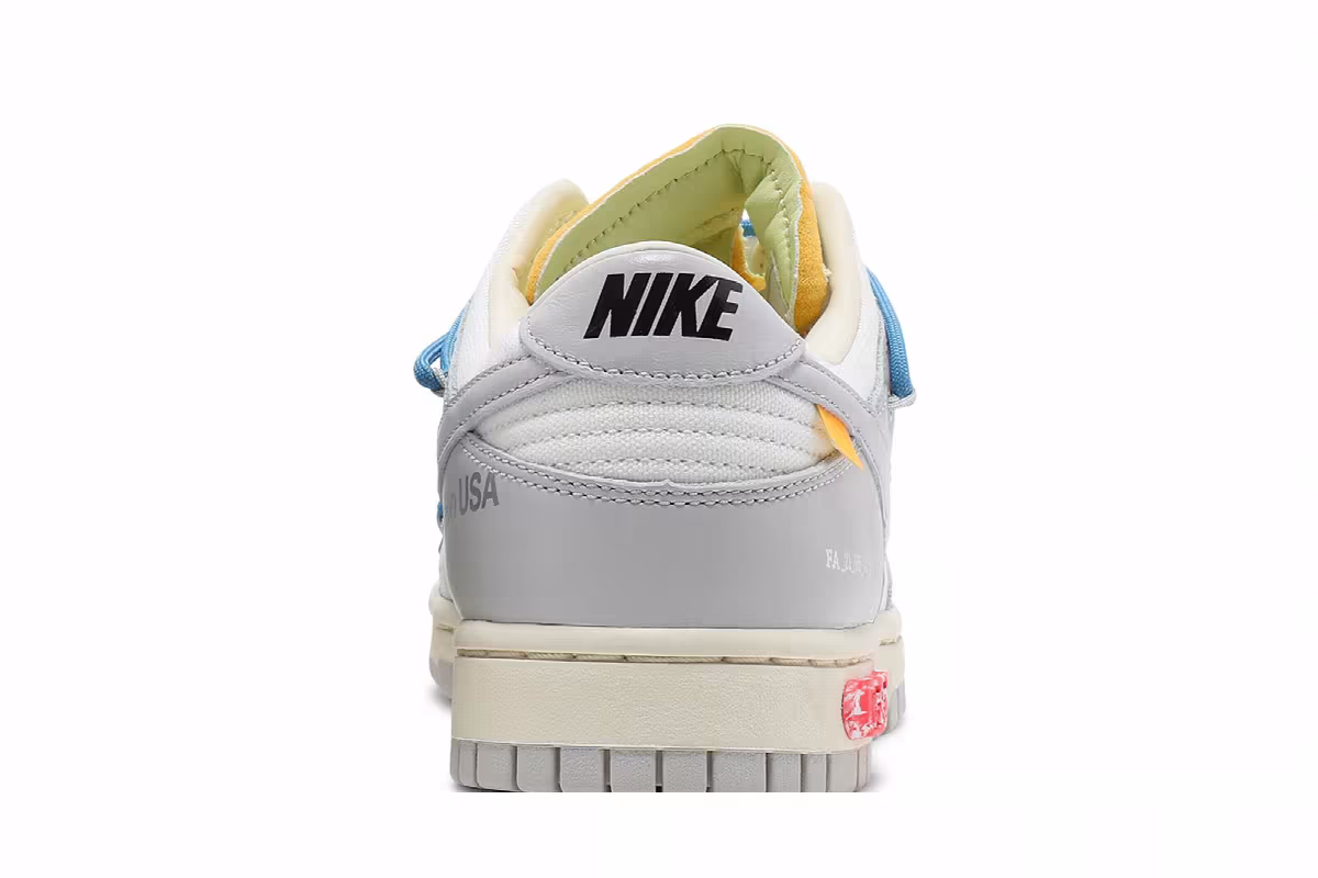 Off-White x Nike Dunk Low Lot 05 of 50, view 8