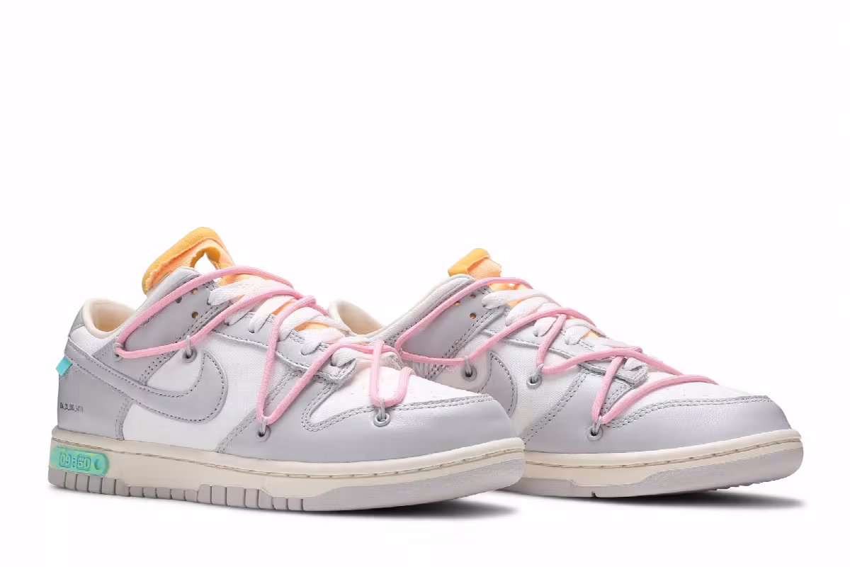 Off-White x Nike Dunk Low Lot 09 of 50, view 9
