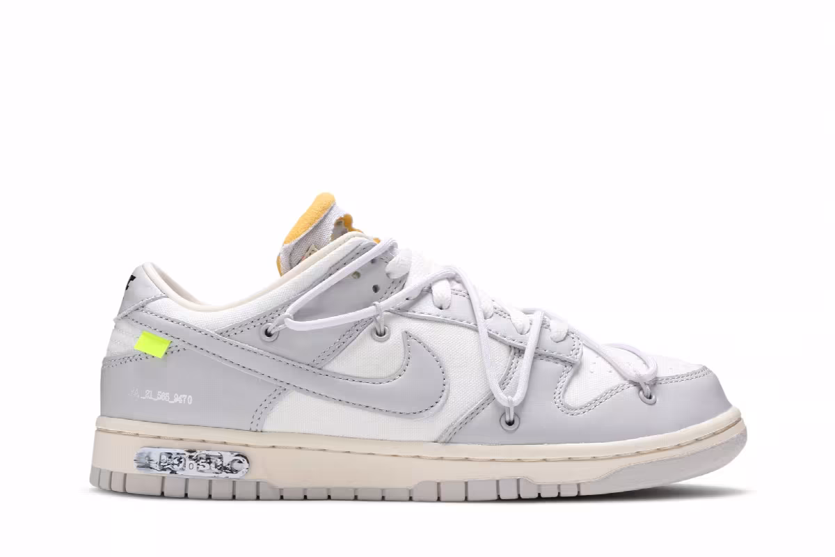 Off-White x Nike Dunk Low Lot 49 of 50, view 2