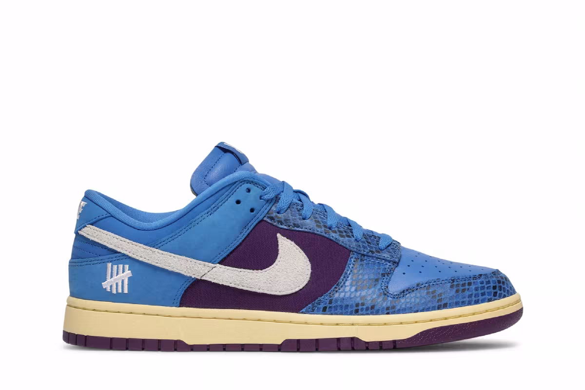 Undefeated x Nike Dunk Low SP 5 On It, view 2