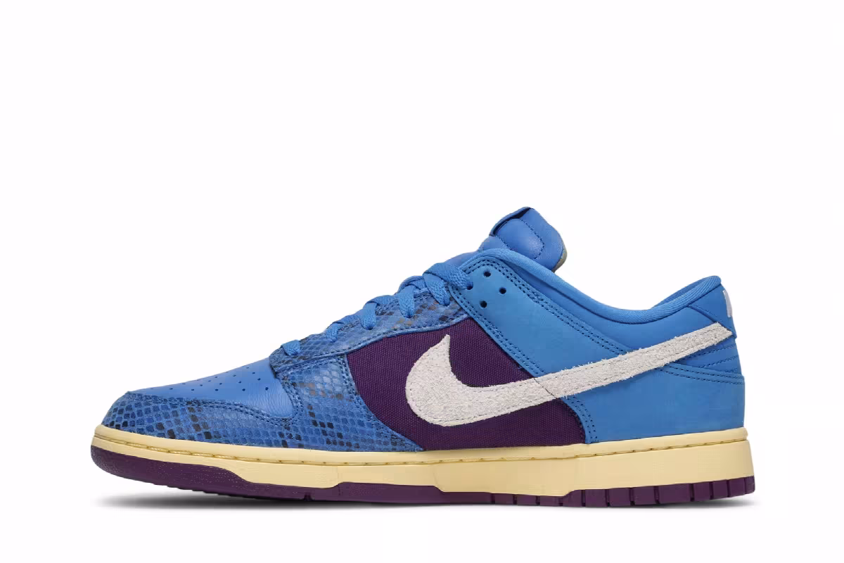 Undefeated x Nike Dunk Low SP 5 On It, view 4