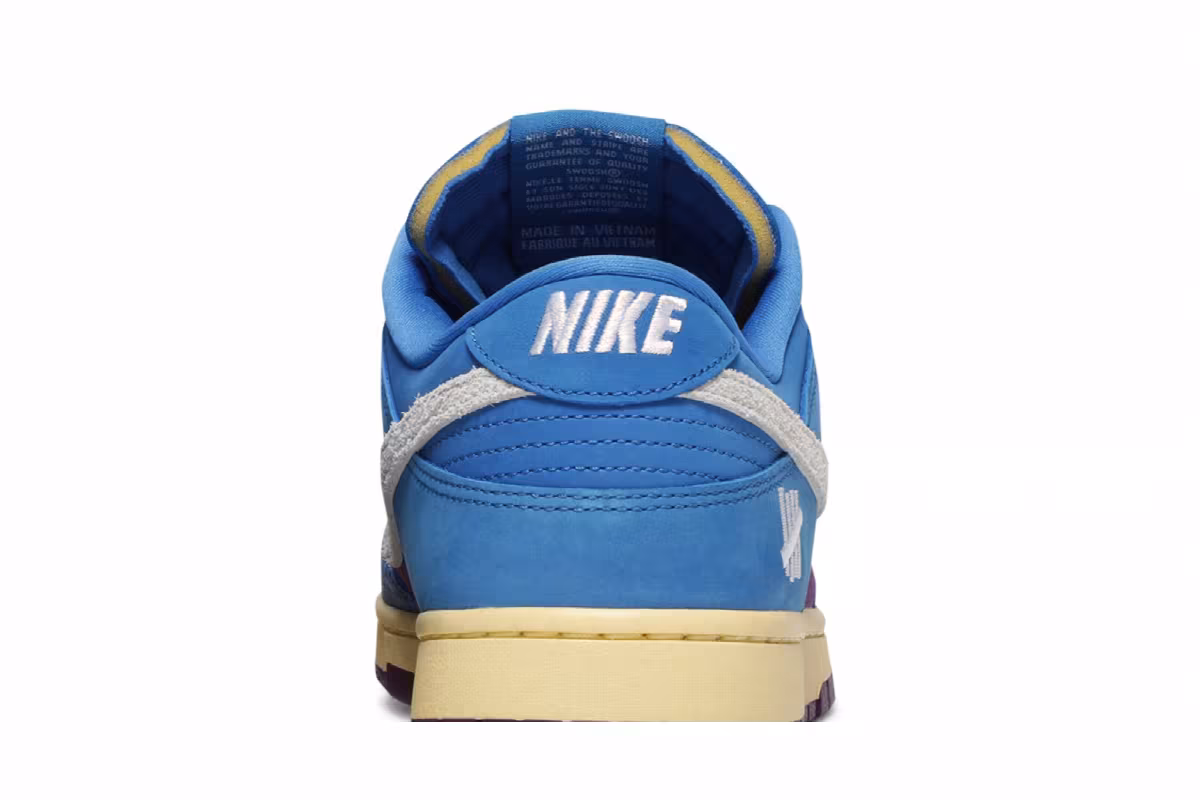 Undefeated x Nike Dunk Low SP 5 On It, view 8