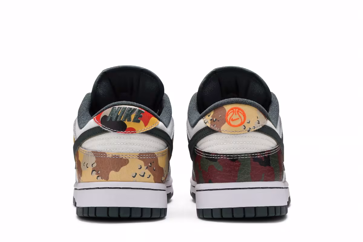 Nike Dunk Low SE Sail Multi-Camo, view 7