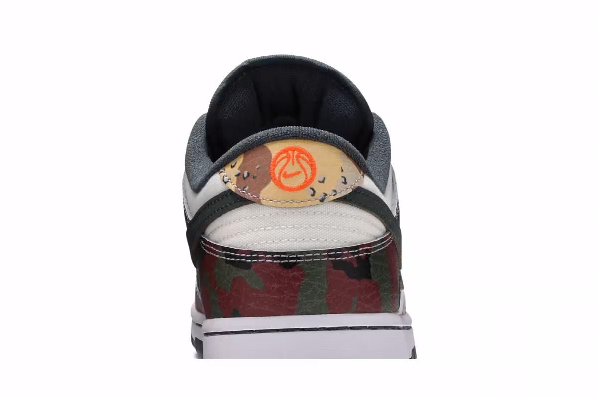 Nike Dunk Low SE Sail Multi-Camo, view 8