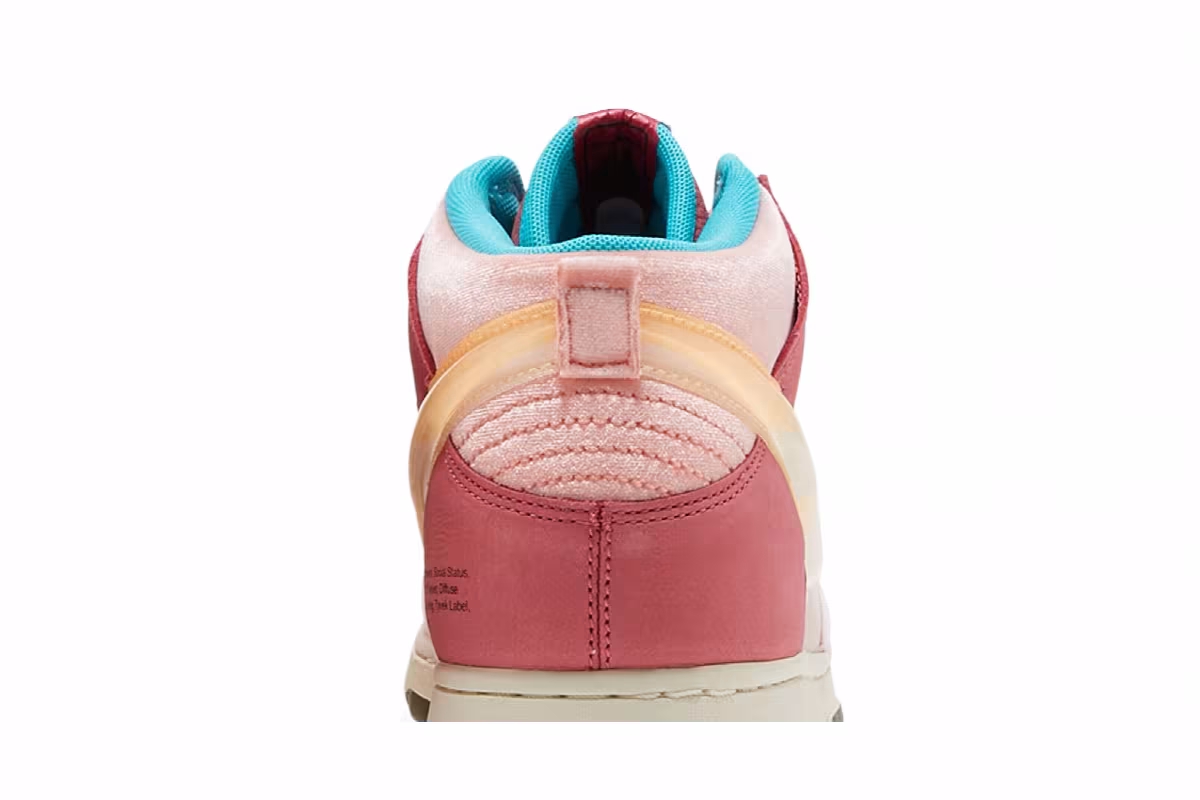 Social Status x Nike Dunk Mid Strawberry Milk, view 8