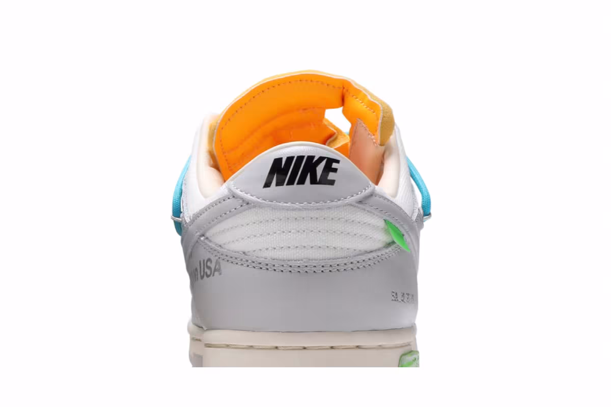 Off-White x Nike Dunk Low Lot 02 of 50, view 8
