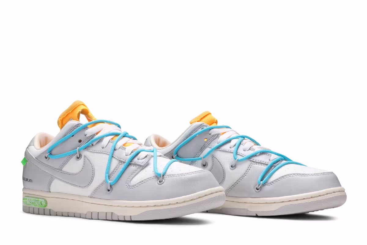 Off-White x Nike Dunk Low Lot 02 of 50, view 9