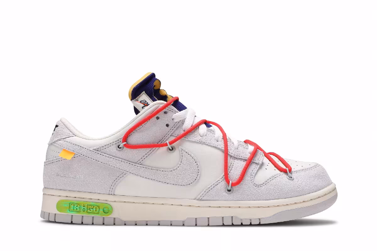 Off-White x Nike Dunk Low Lot 13 of 50, view 2