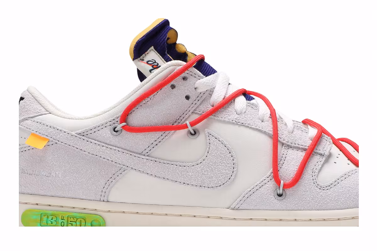 Off-White x Nike Dunk Low Lot 13 of 50, view 3