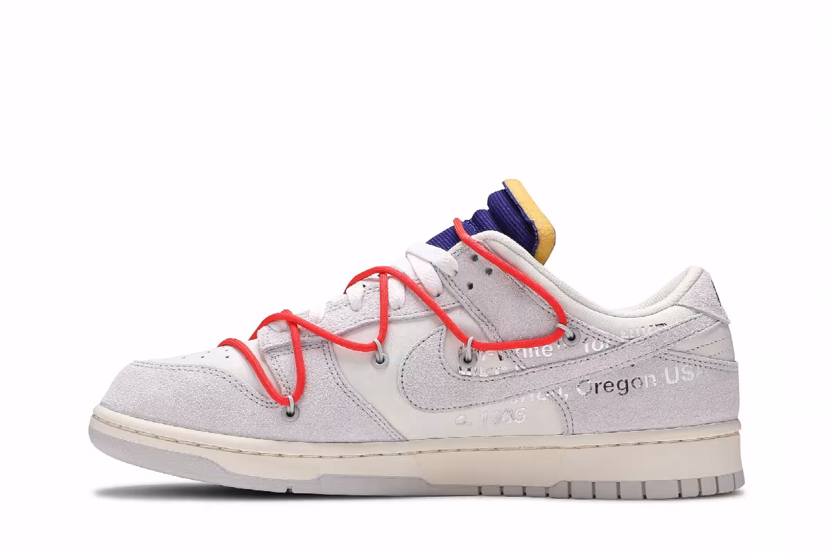 Off-White x Nike Dunk Low Lot 13 of 50, view 4