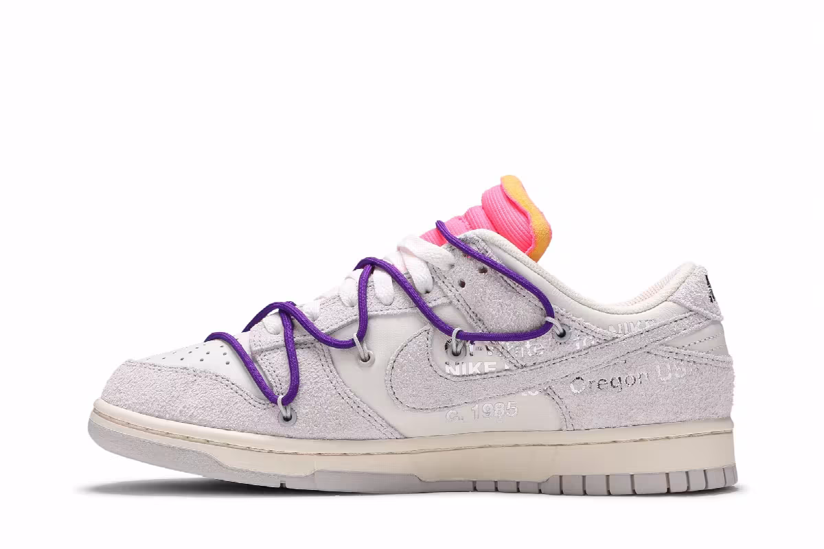 Off-White x Nike Dunk Low Lot 15 of 50, view 4