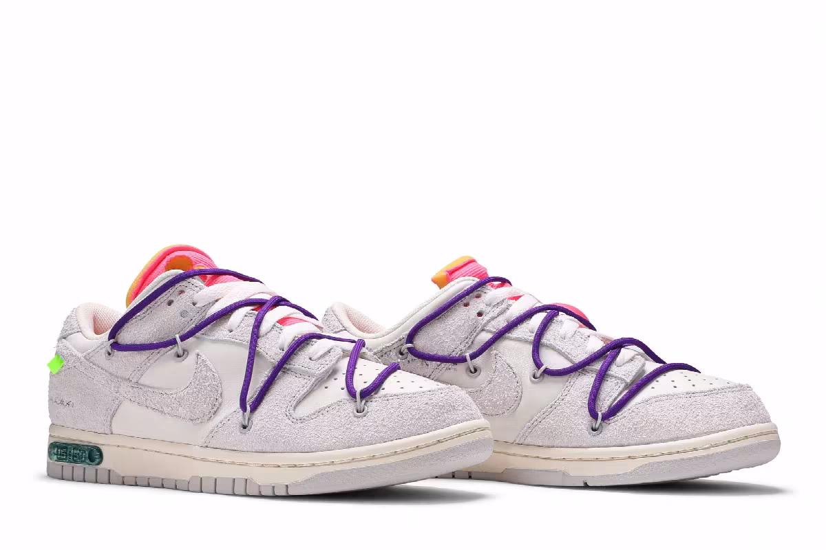 Off-White x Nike Dunk Low Lot 15 of 50, view 9